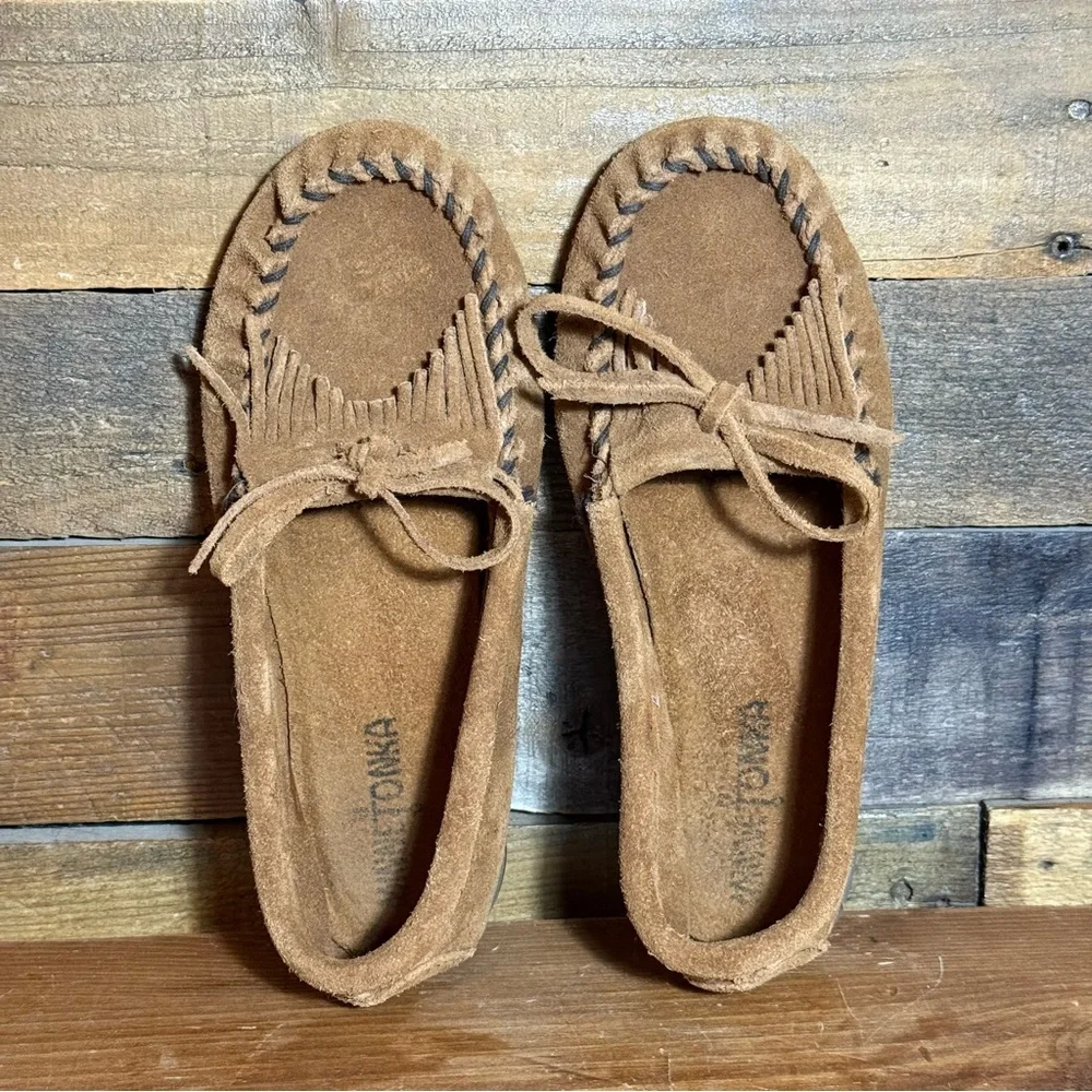 Minnetonka brown caramel